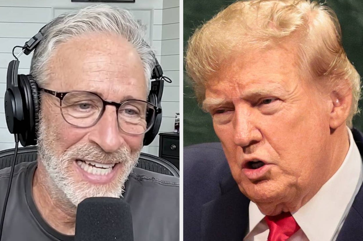 Jon Stewart Dropped 1 Trump-Friendly Pitch To Stop Him From "F**king Our Country Up"