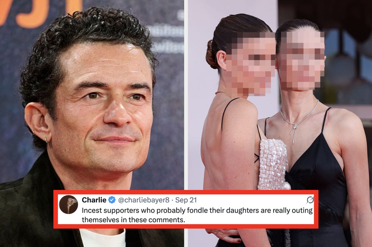 These Real-Life Sisters Filmed A "Sincerely Incestuous" Threesome Scene With Orlando Bloom, And The Internet Has A LOT Of Thoughts