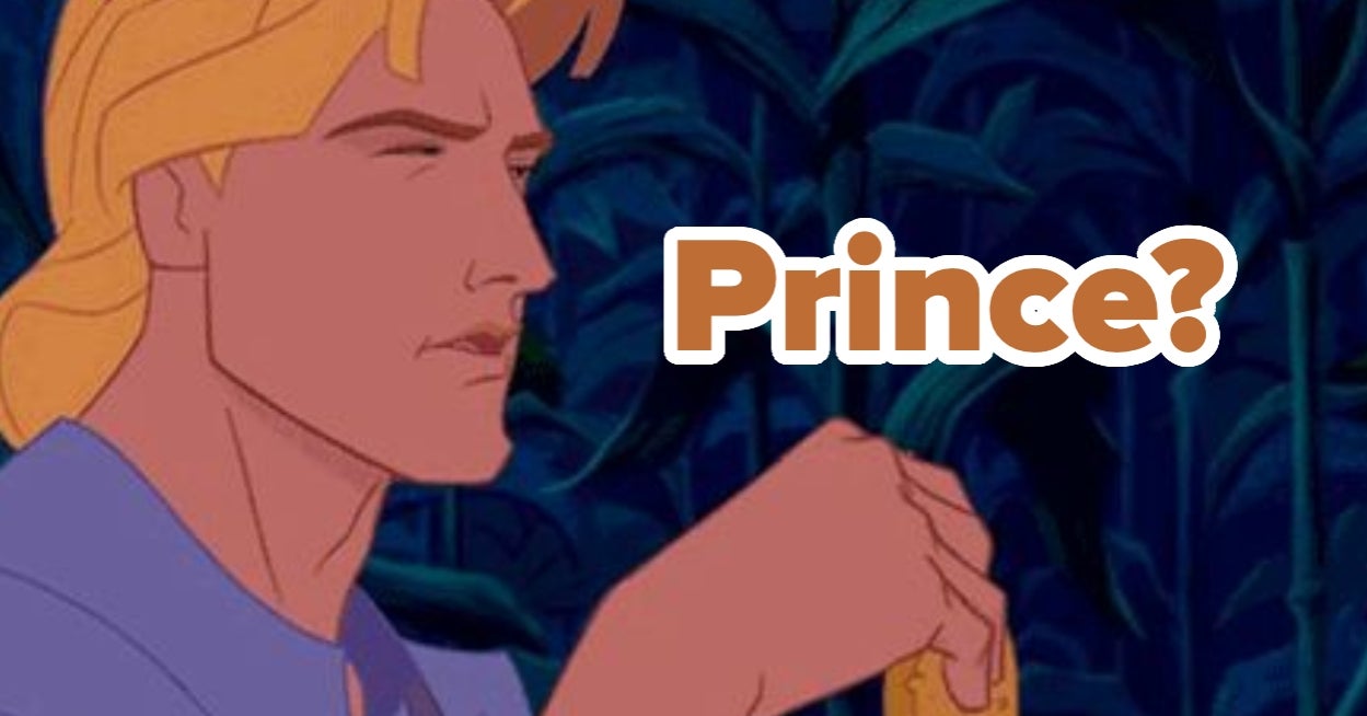 Which Disney Prince Is The GOAT?