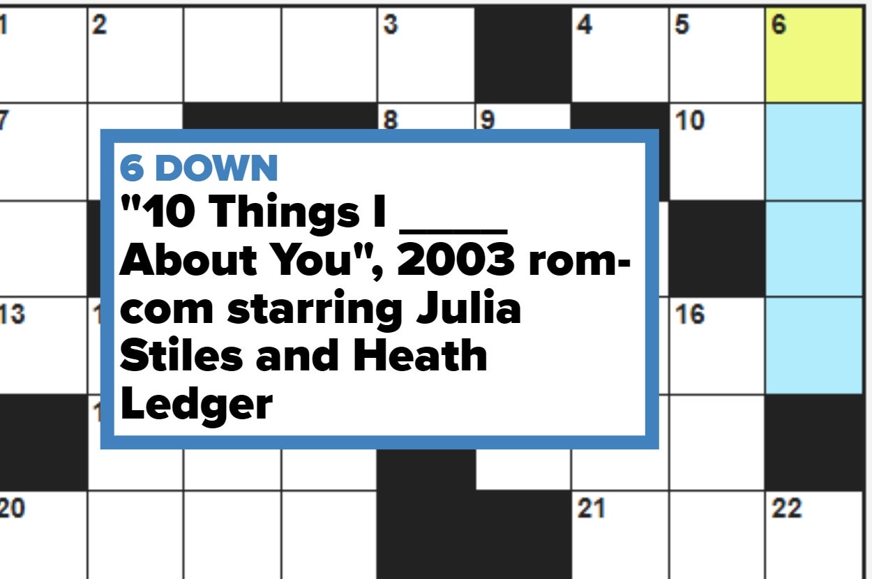 Pop Culture Crossword #20 — September 28, 2026