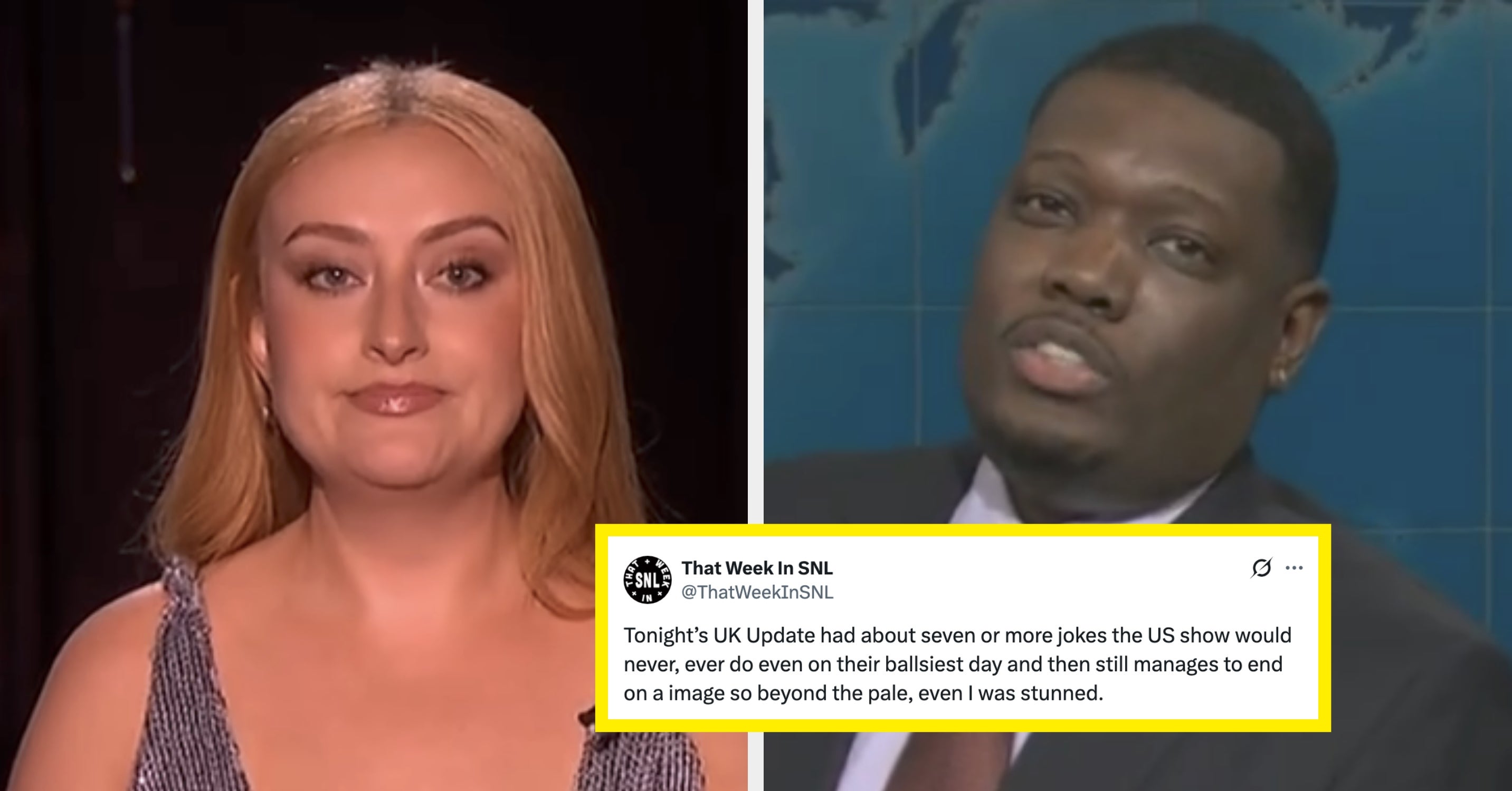 “Saturday Night Live UK” Is Going Viral For Its Endless Ed Sheeran Jabs — Including Amelia Dimoldenberg’s Brutal Swipe In Her Opening Monologue