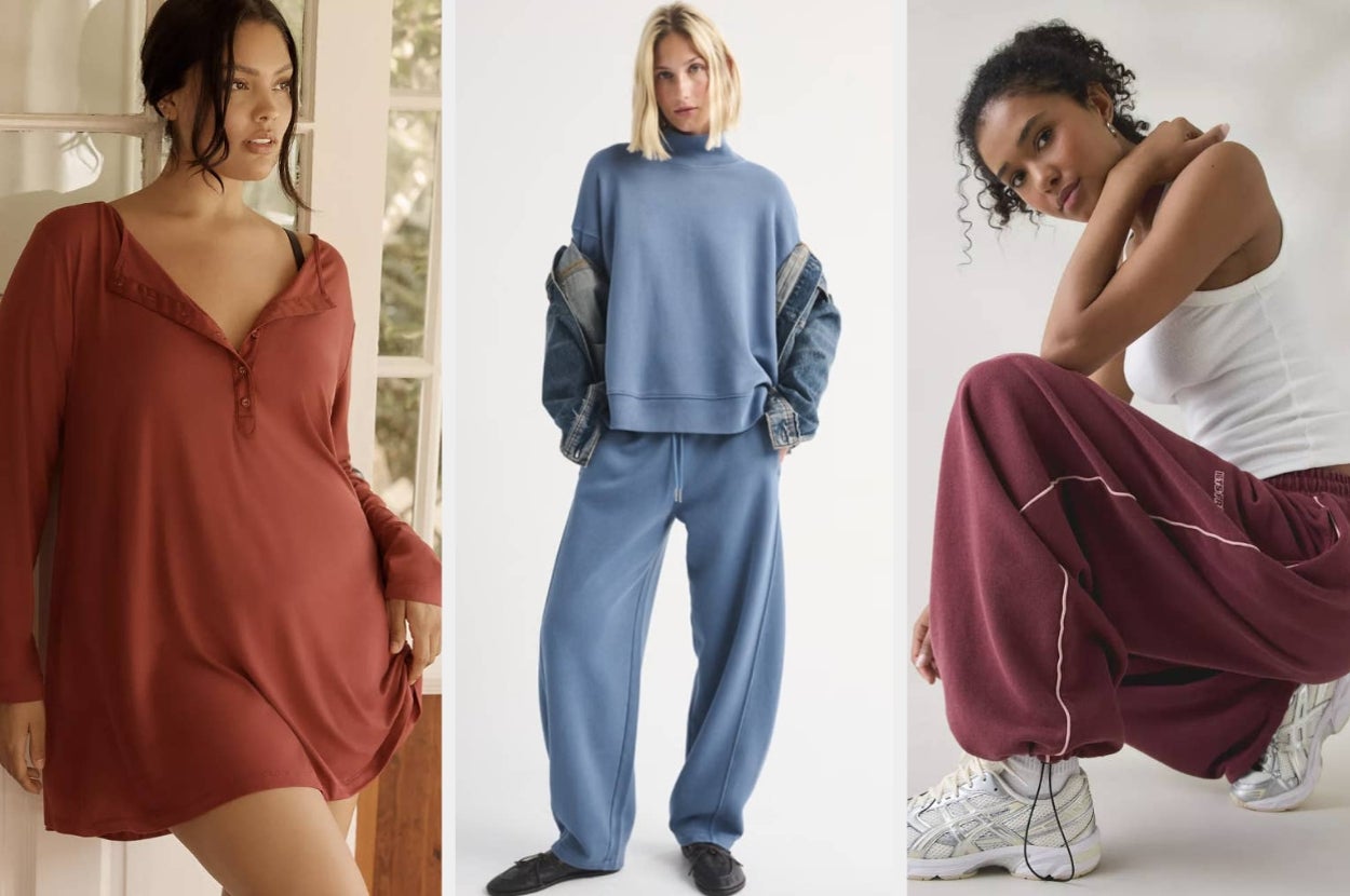 34 Pieces Of Comfy Loungewear You Should Have On Your Radar For Cozy Season