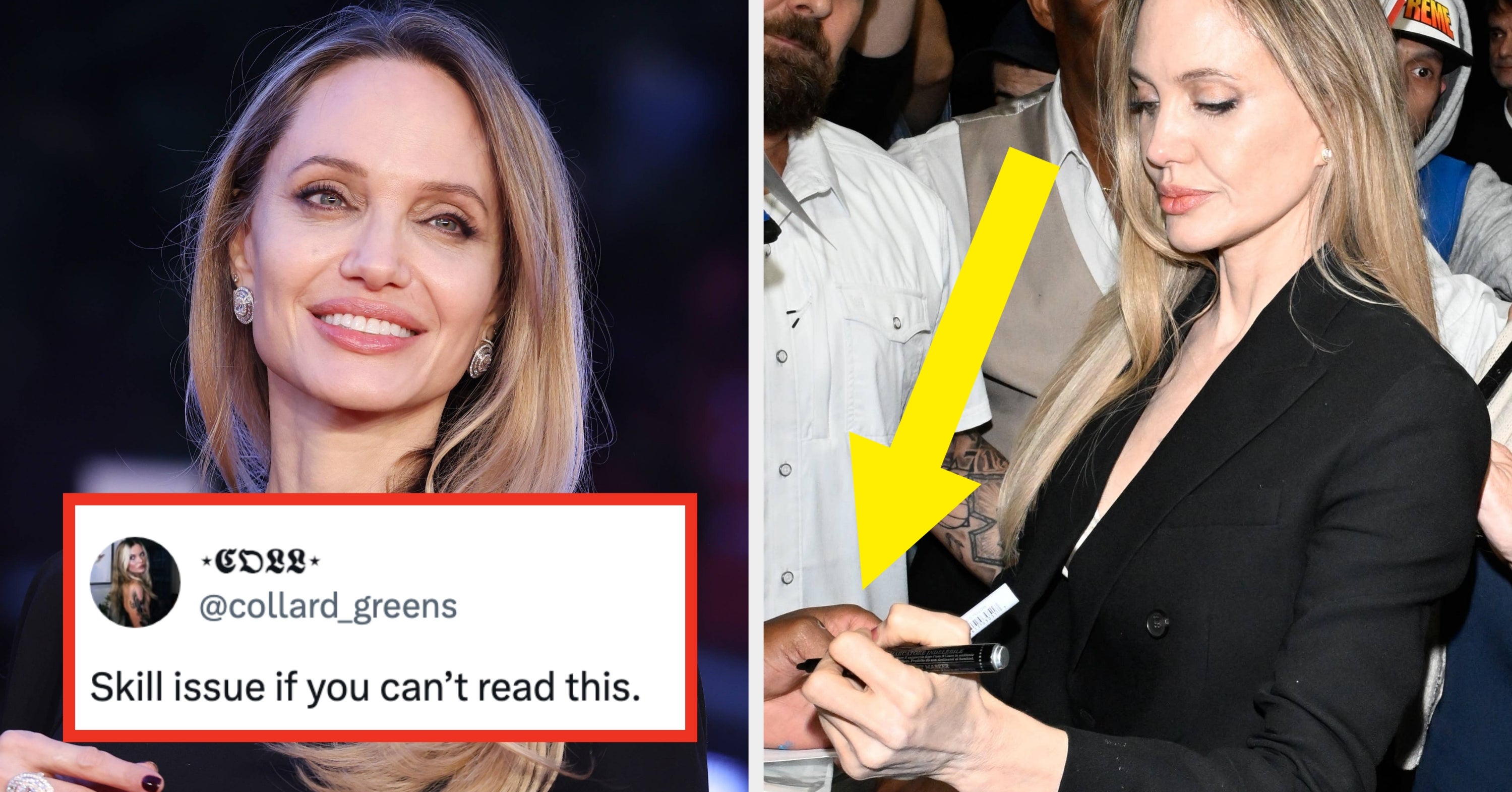 "I Can't Deal With These Scribbles”: Angelina Jolie’s “Wild” Handwriting Is Going Viral, And It’s Sparked A Generational Divide