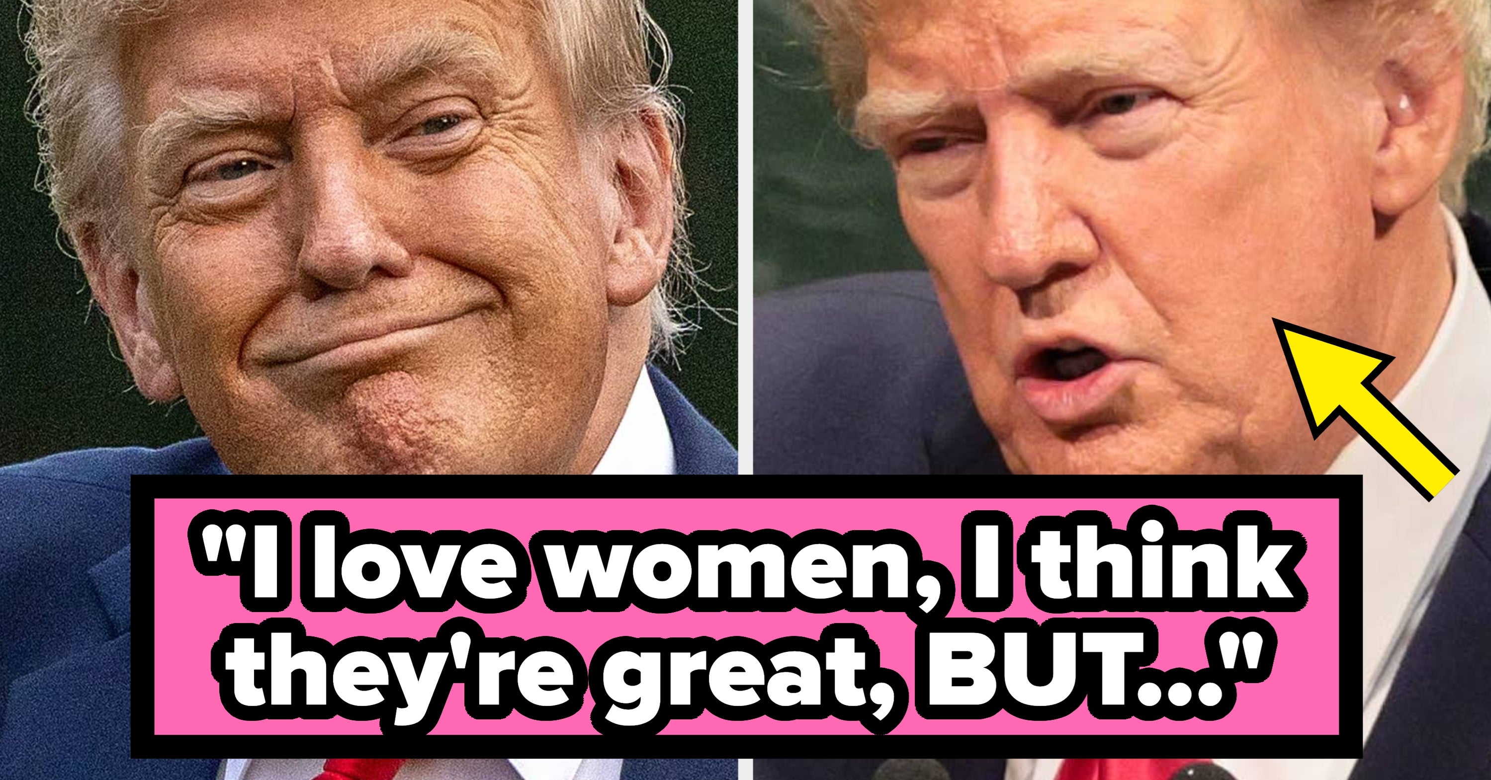 Trump Just Seemingly Revealed His Actual Thoughts On Women In Leadership, And Yikes, He Really Said That Out Loud