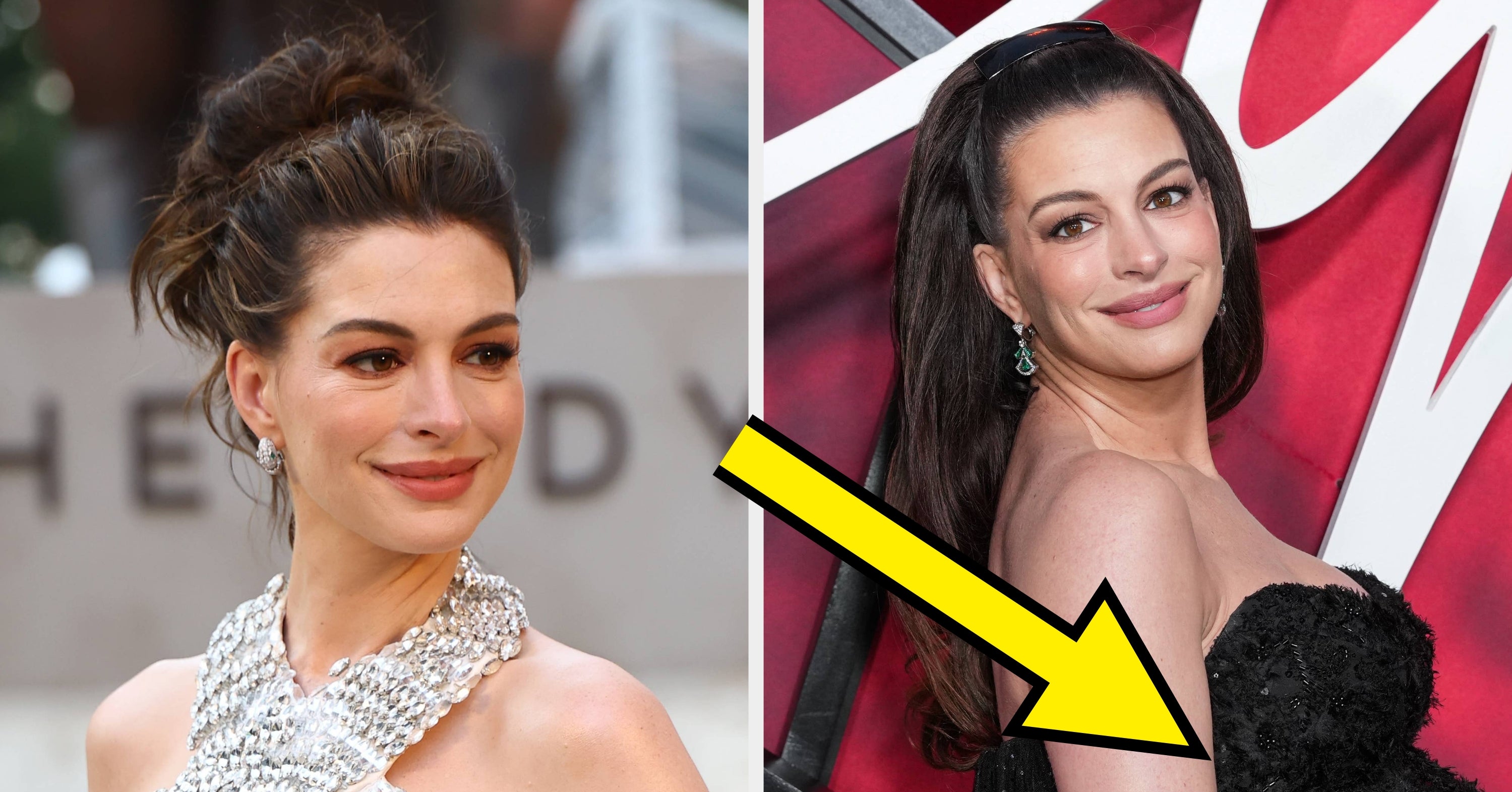 Anne Hathaway’s Bump-Accentuating Dress At The “Verity” Premiere Is Making Pregnant People Feel So Seen