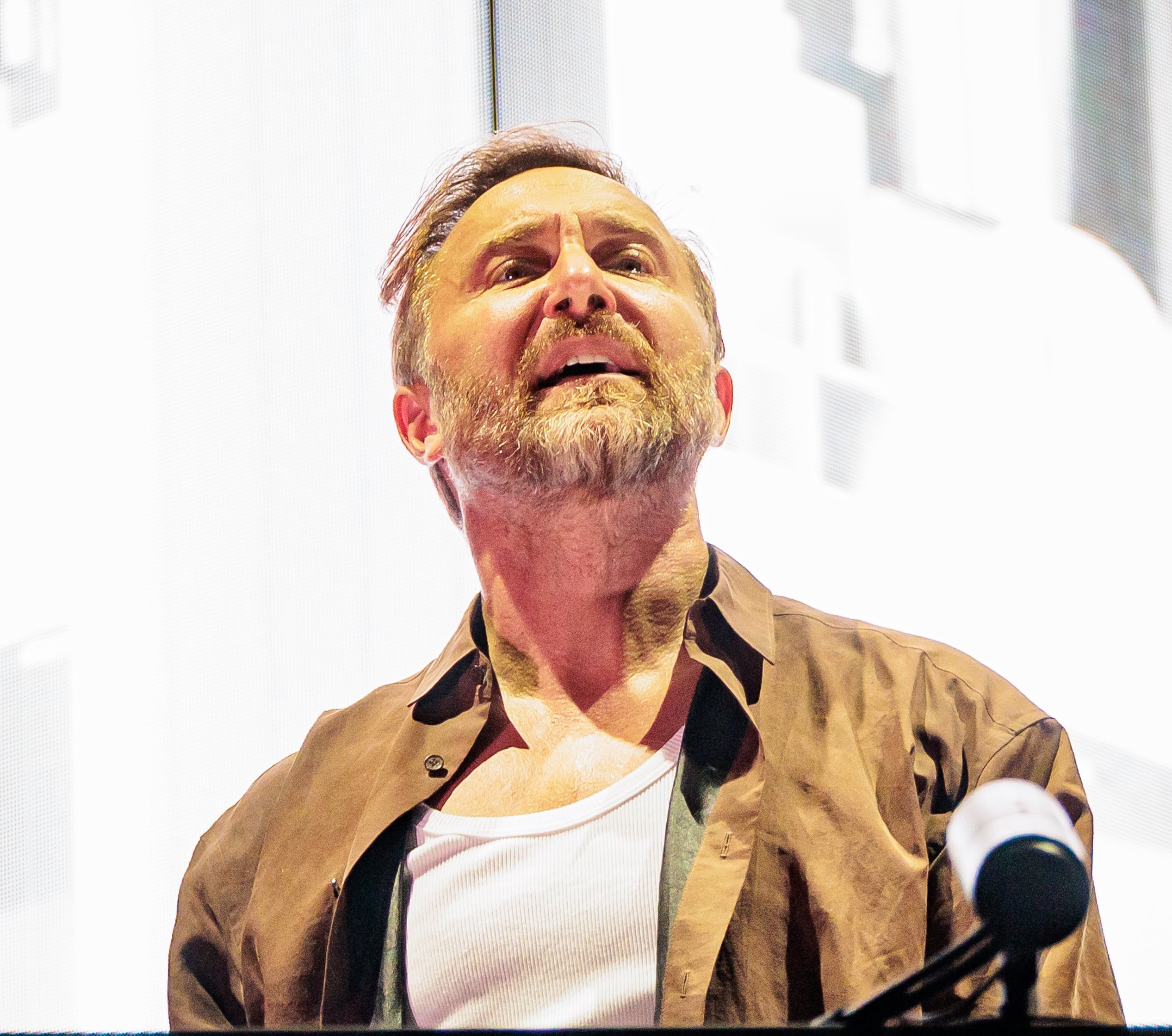 David Guetta performing on stage