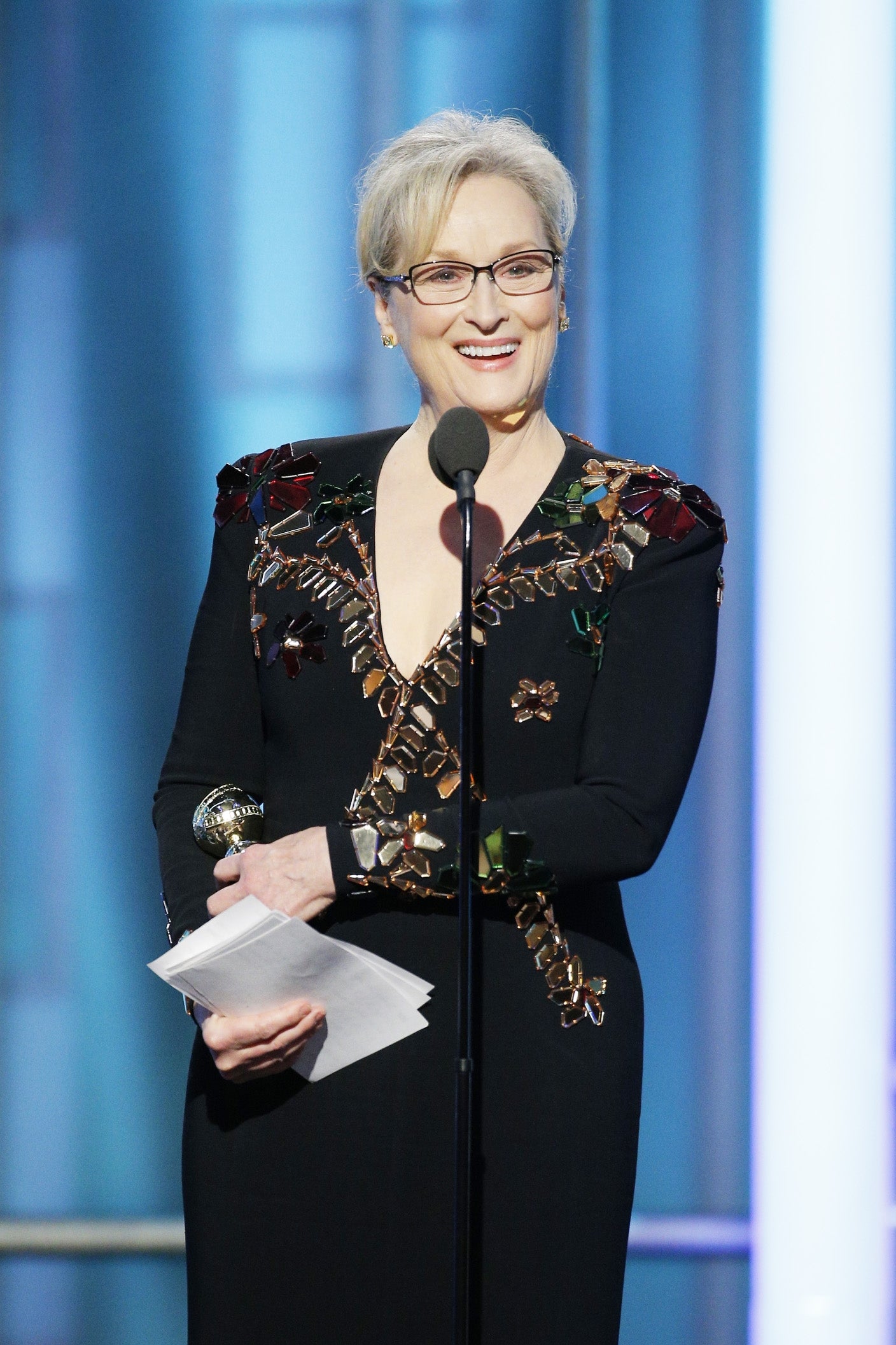 Meryl Streep on stage