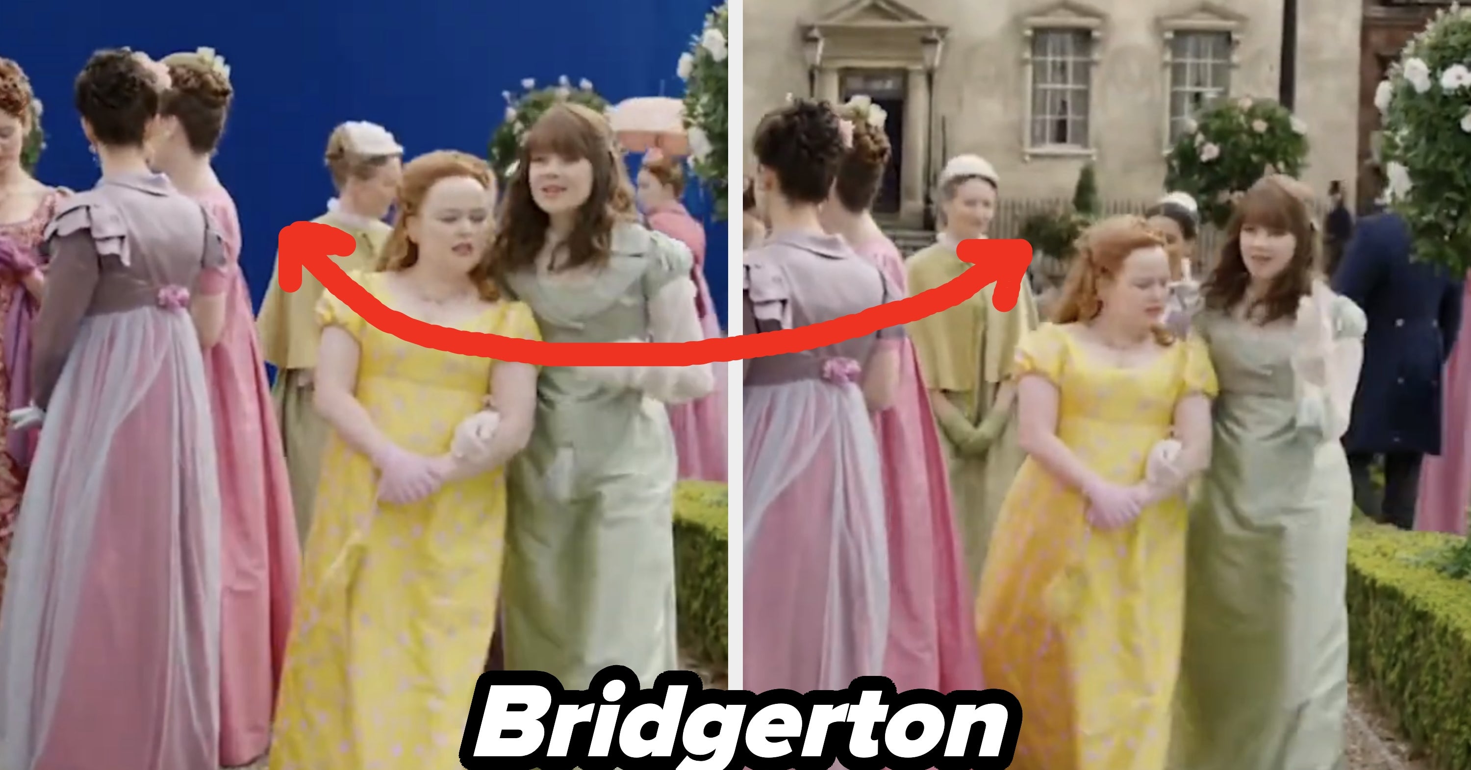 24 Shocking Before-And-After Photos Of TV And Movie Scenes That Were Filmed On A Green Screen