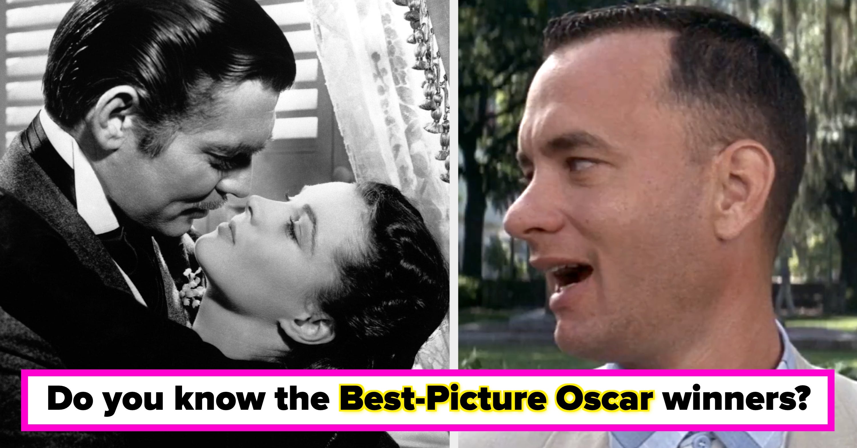 Only True Movie Buffs Can Identify These 15 Best-Picture Oscar Winners From Just One Screenshot — Can You?