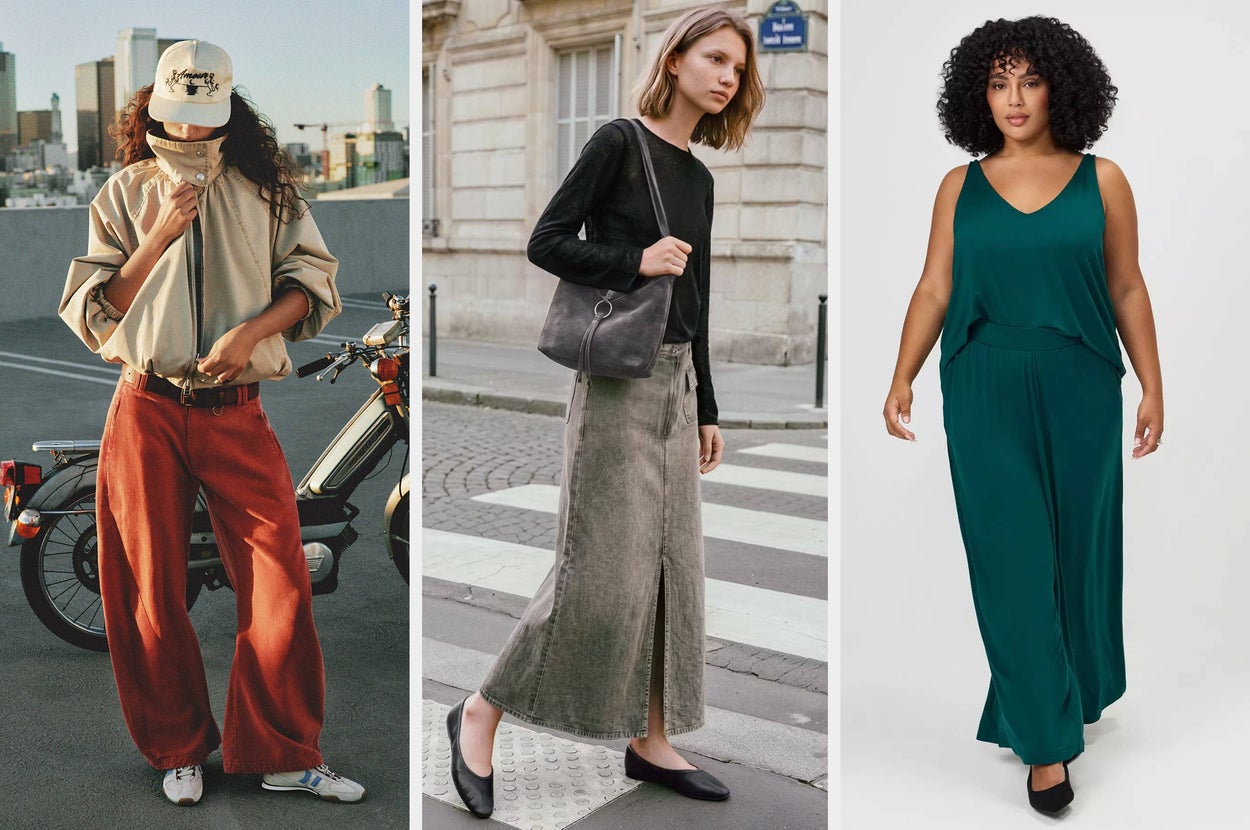 If You’re Not A Fan Of Jeans, These 31 Other Pants And Skirts Will Complete Any Outfit