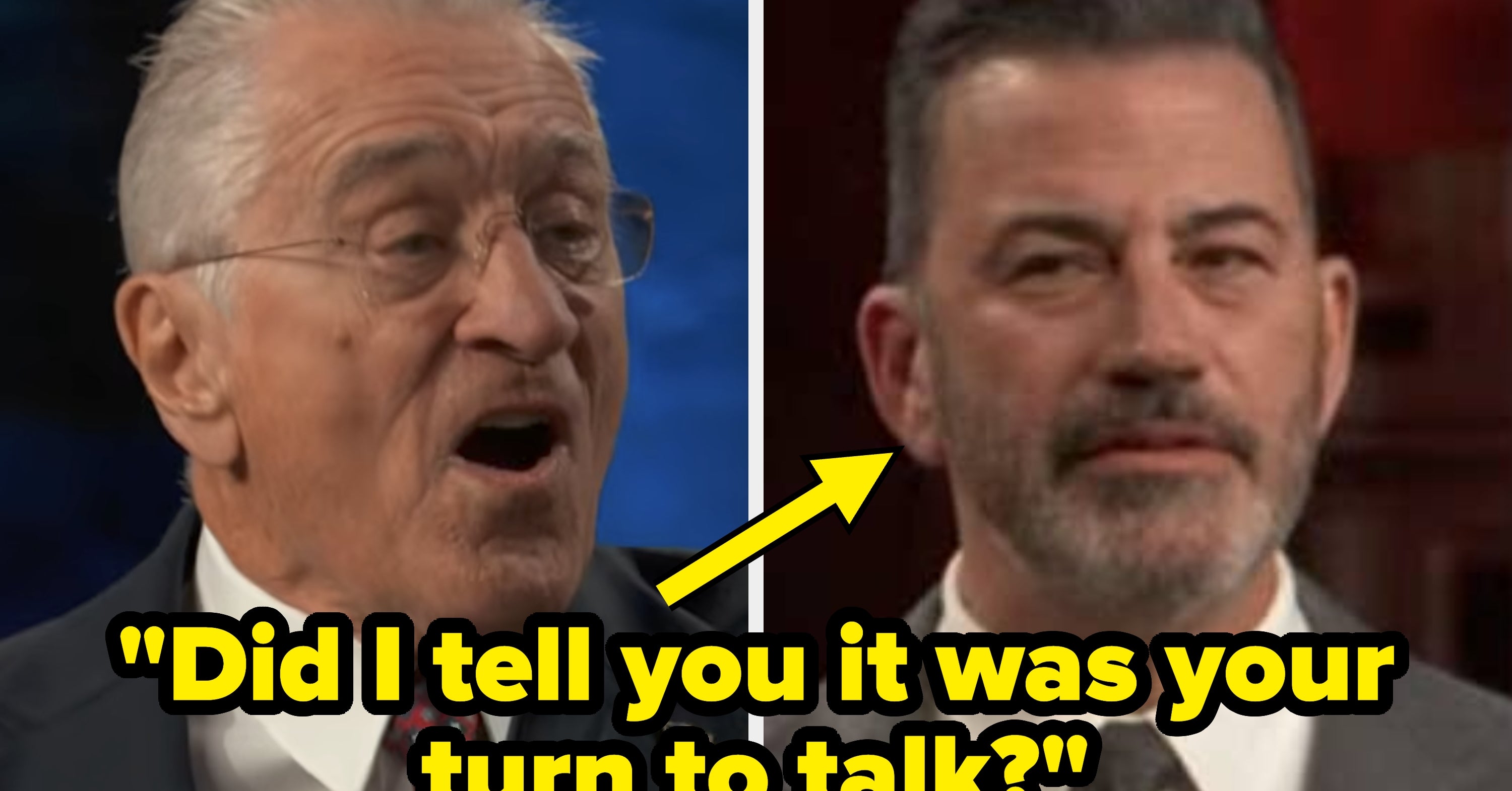 "Shut That F**king Mouth Of Yours": Robert De Niro Threatened Jimmy Kimmel Over Trump, And It Was Hilarious