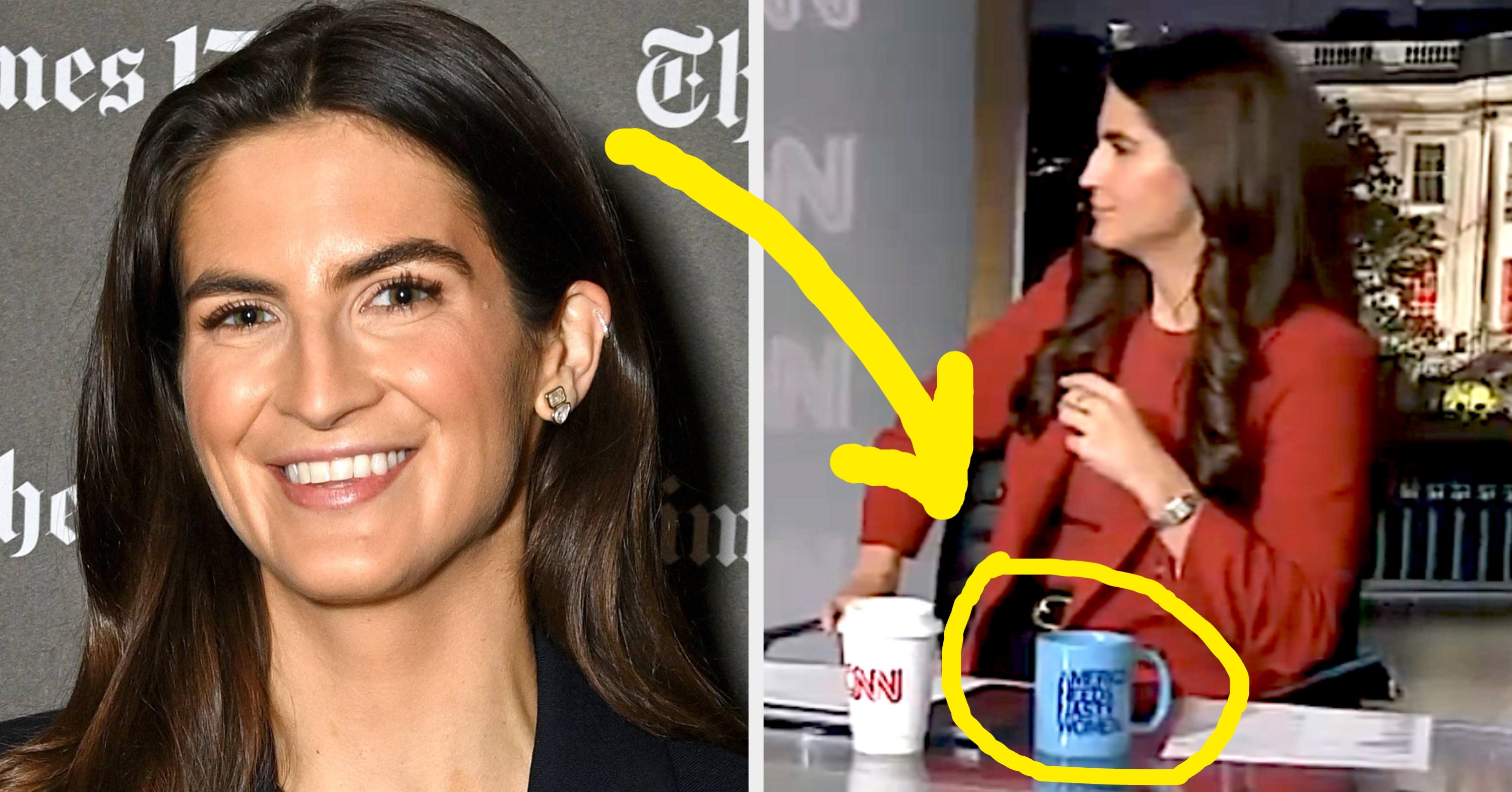 The Mug Sitting On Kaitlan Collins' CNN Desk Might Be A Subtle Jab Directly Aimed At Trump