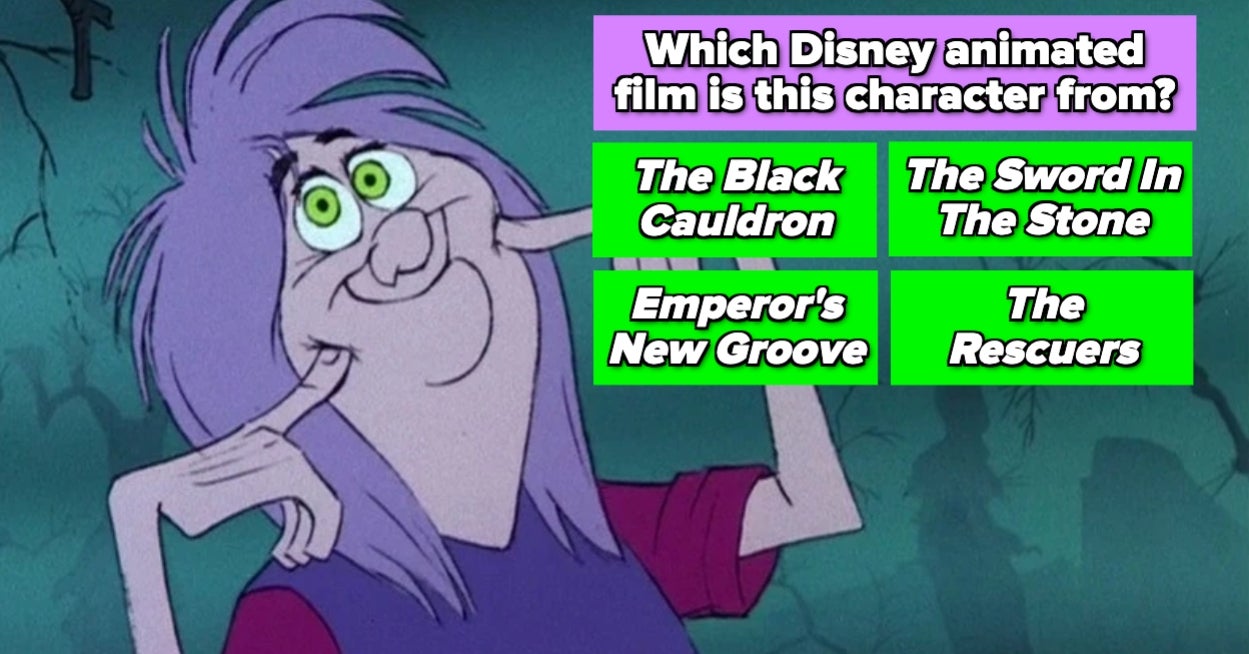 If You Can Match 35/50 Of These Disney Characters To The Movies They’re From, Your Disney Knowledge Is Seriously Impressive