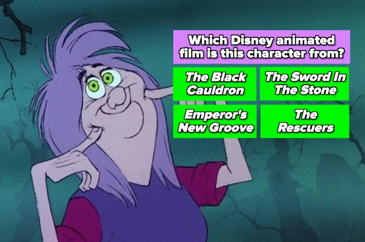 If You Can Match 35/50 Of These Disney Characters To The Movies They’re From, Your Disney Knowledge Is Seriously Impressive