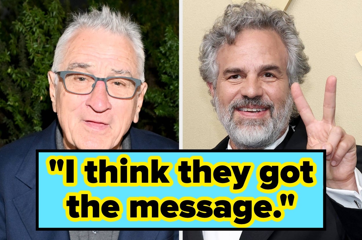 Robert De Niro And Mark Ruffalo Delivered A Blistering One-Two Against Donald Trump