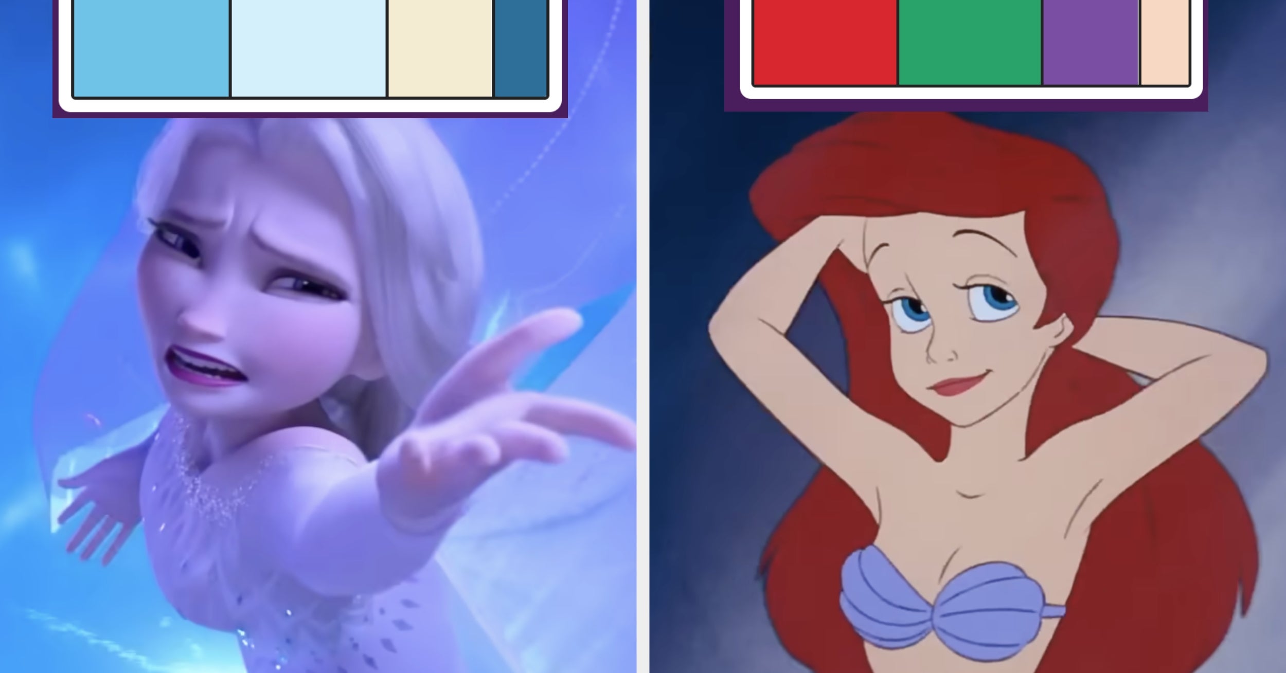 If You Can Match 18/24 Of These Disney Characters To Their Color Palettes, Your Memory Is Astounding