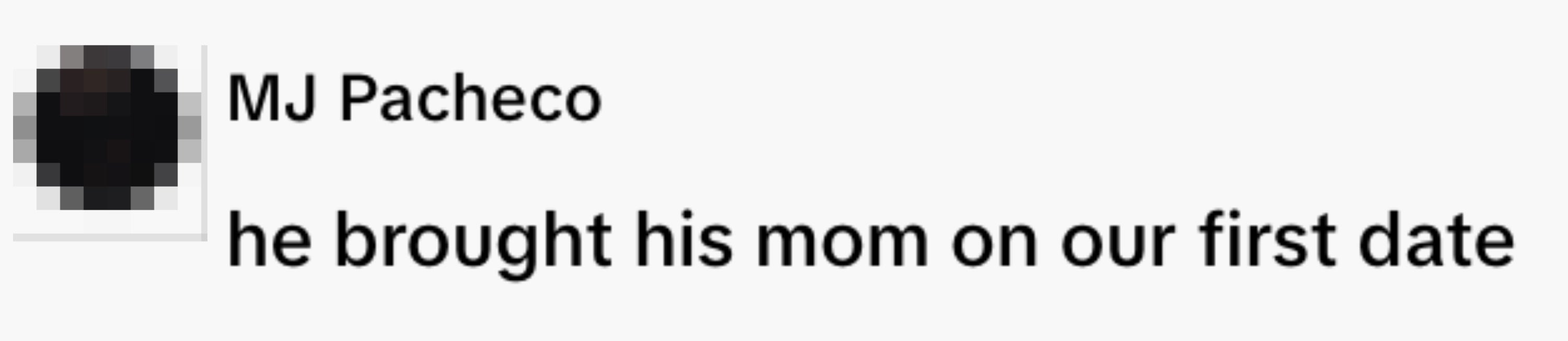  "he brought his ma  connected  our archetypal  date."