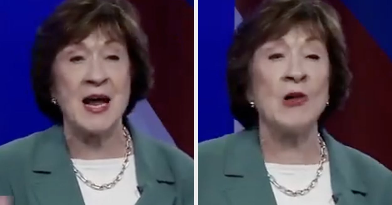 Susan Collins Is Going Viral For All Of The Wrong Reasons