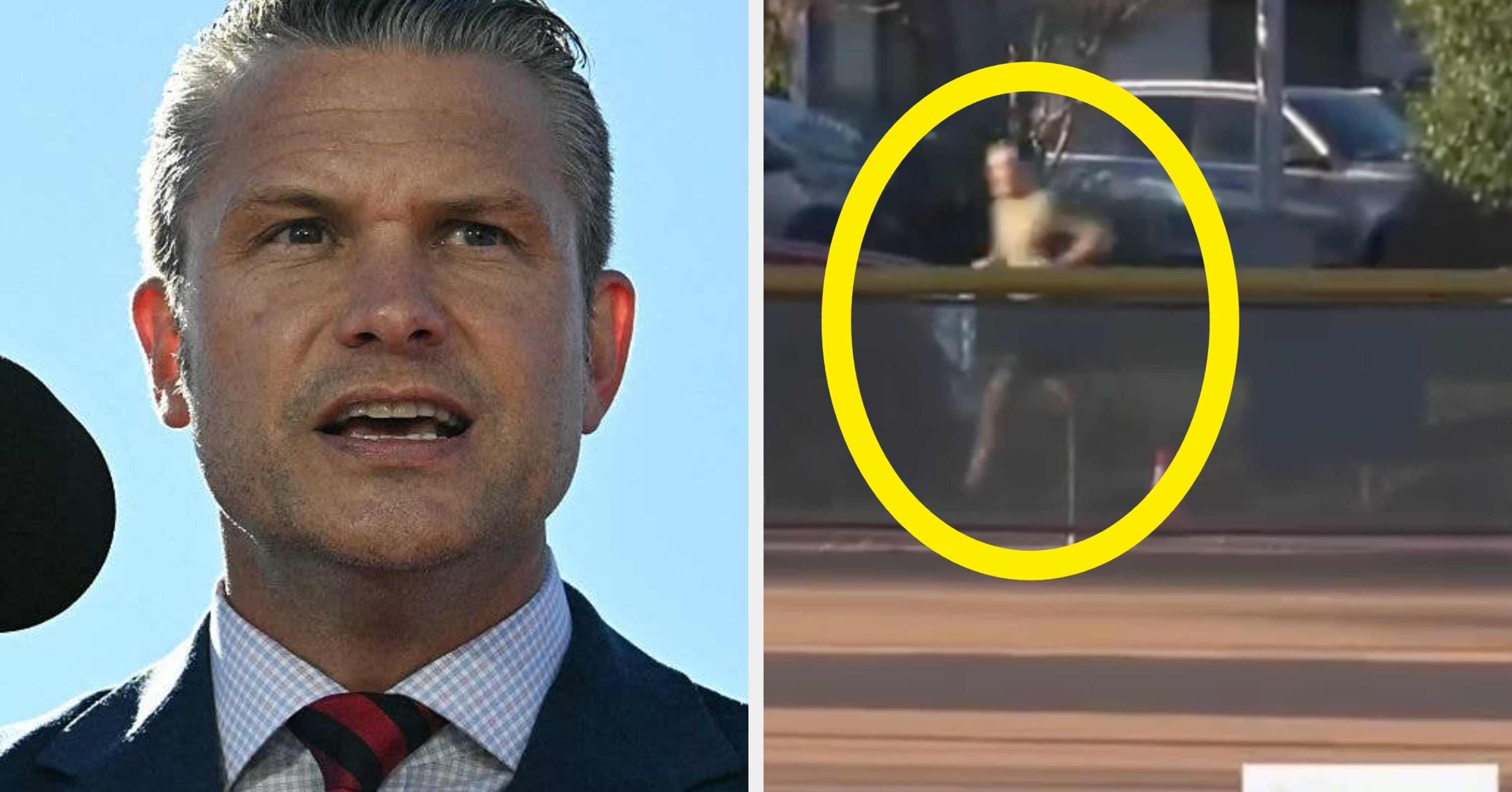 I Need Everyone To Watch The Very End Of This Pete Hegseth Running Video