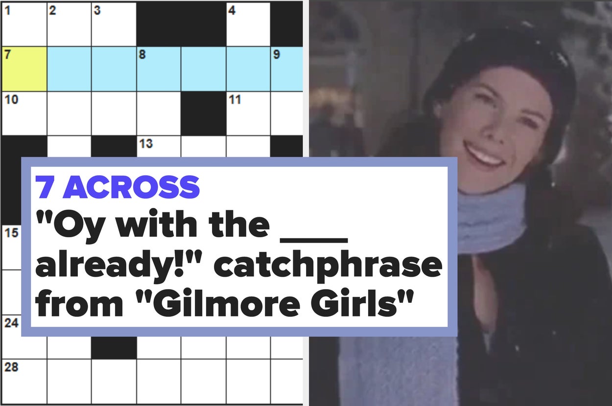 If Your Group Chat, FYP, And Reading List Had A Baby, It Would Be This Pop Culture Crossword