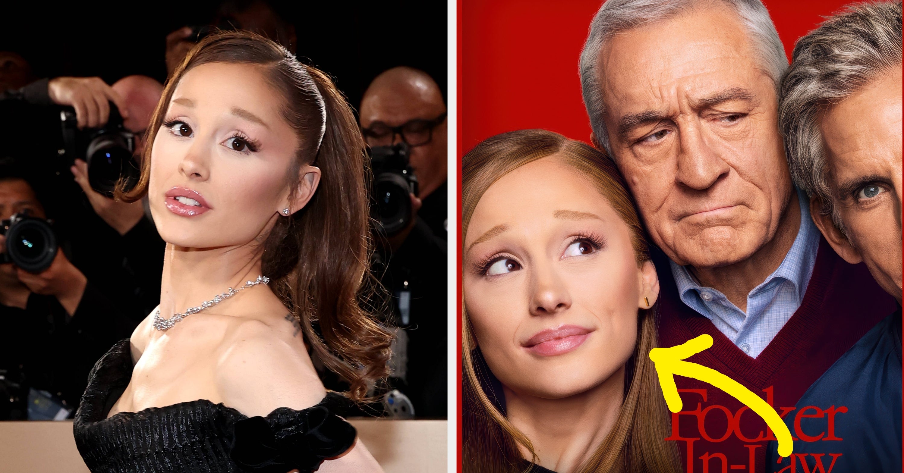 Here’s What People Are Saying About Ariana Grande’s Appearance — And “Real” Unfiltered Skin — In A New “Focker-In-Law” Trailer