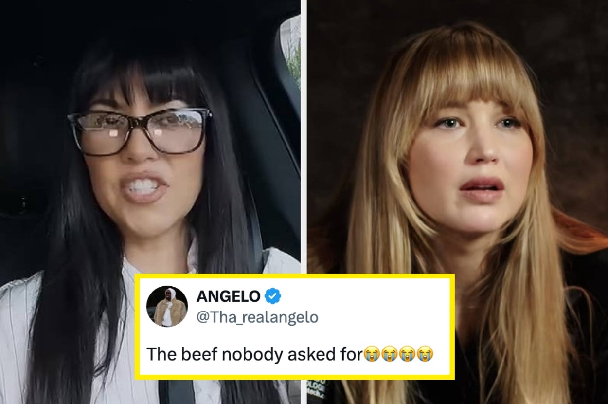 It Turns Out Kourtney Kardashian Was NOT Happy About Jennifer Lawrence Calling Her “Annoying” In That Viral Interview — And People Are Losing It Over Her Response