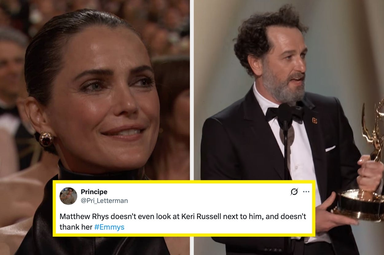 Keri Russell Has Spoken Out After Her Partner, Matthew Rhys, Was Blasted For Not Thanking Her In Either Of His Emmy Acceptance Speeches
