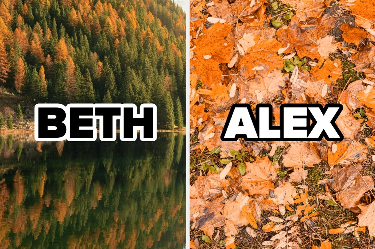 Pick From A Plethora Of Baby Names And I'll Give You A Fall Scene To Enjoy!