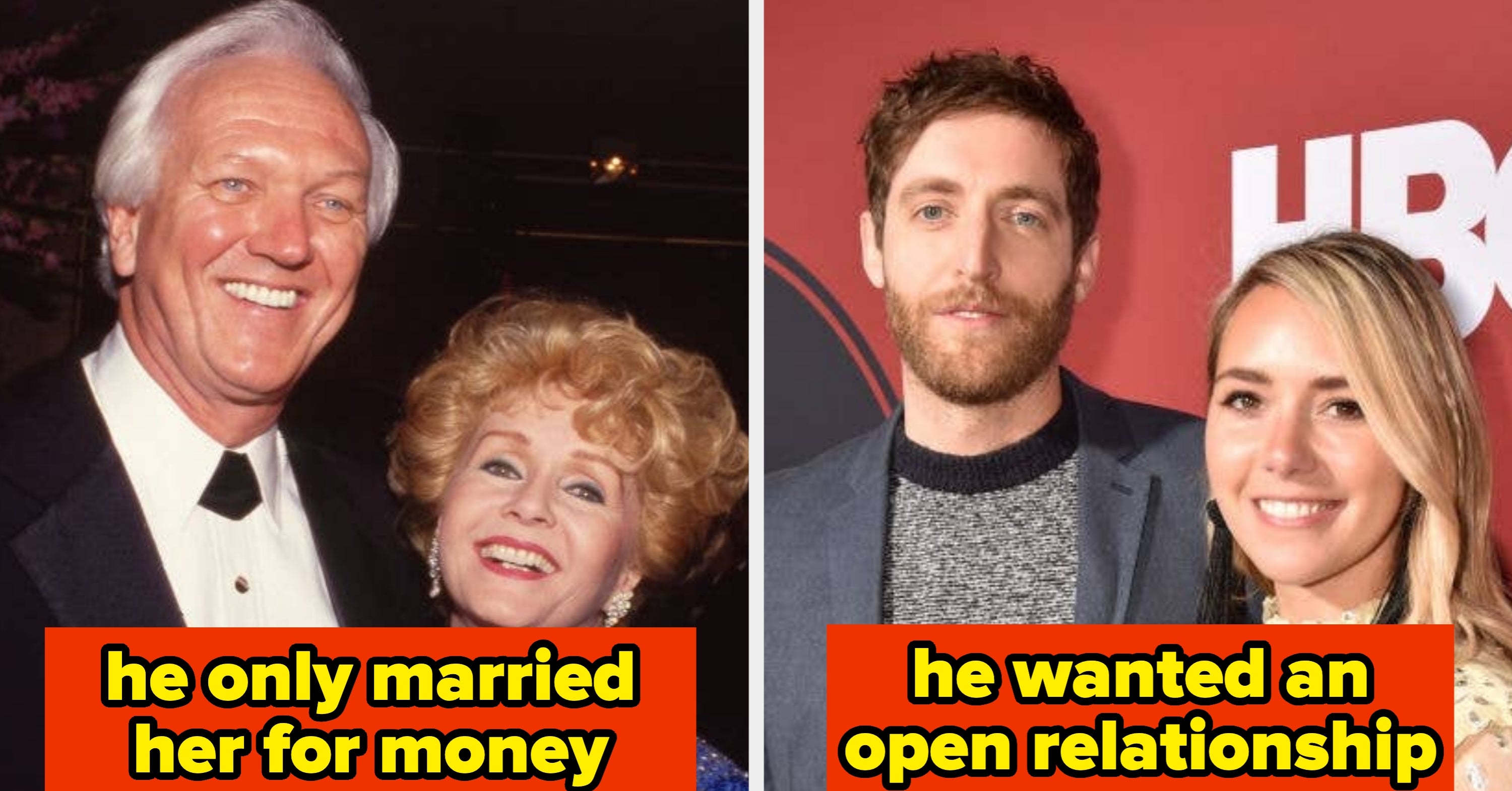 13 Heartbreaking Secrets Celebrities Discovered About Their Spouses After Marriage