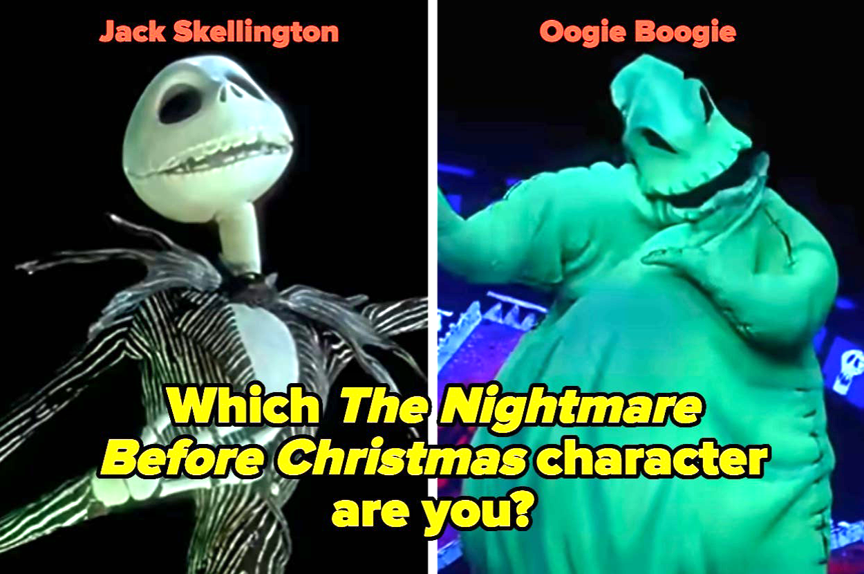 Which “Nightmare Before Christmas” Character Are You?