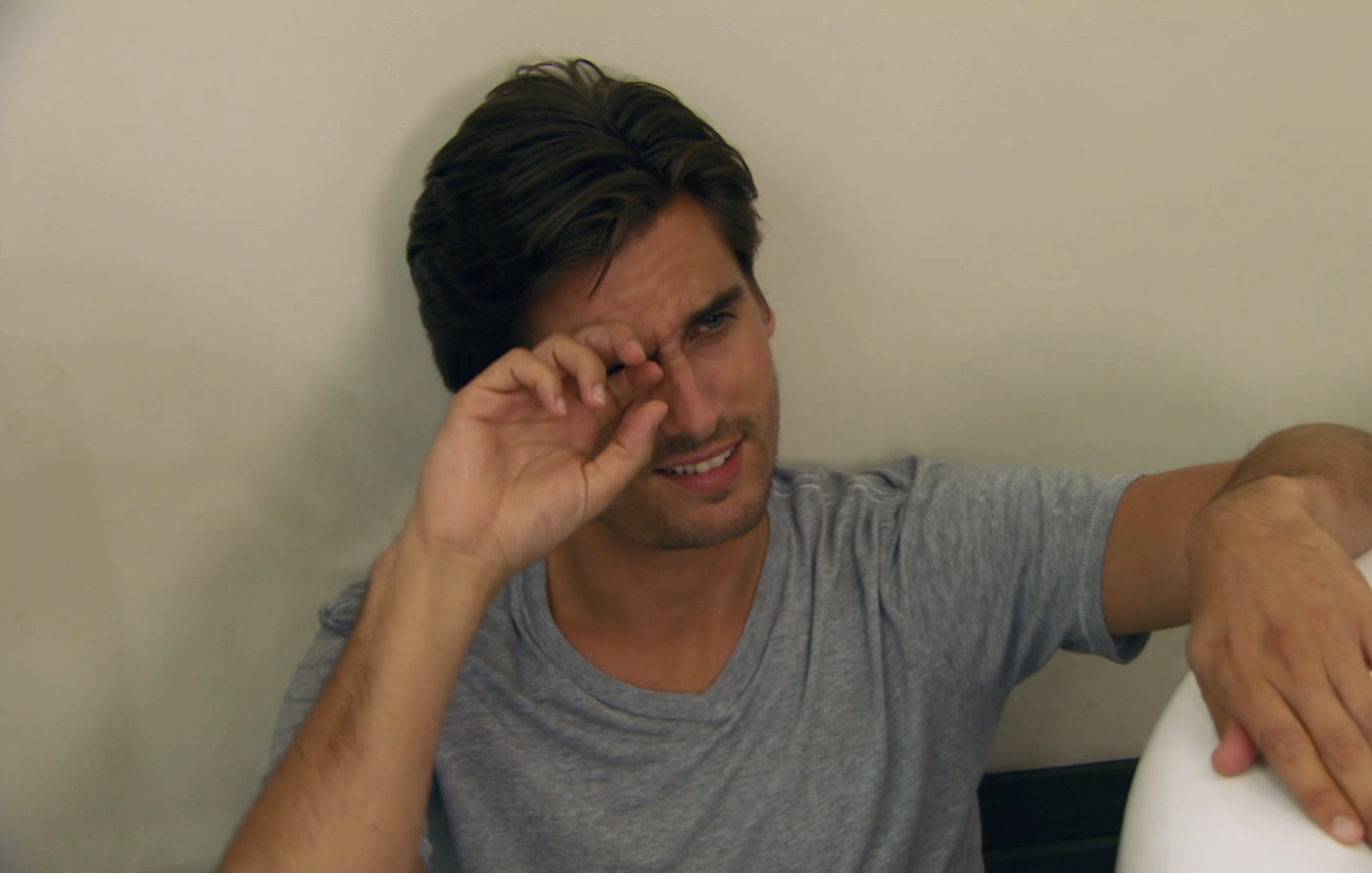 Scott speaking in a TV clip