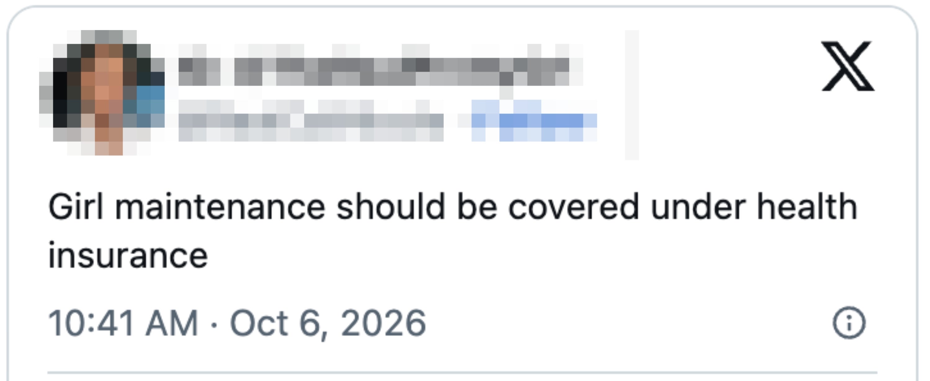 "Girl attraction should beryllium covered nether wellness insurance."
