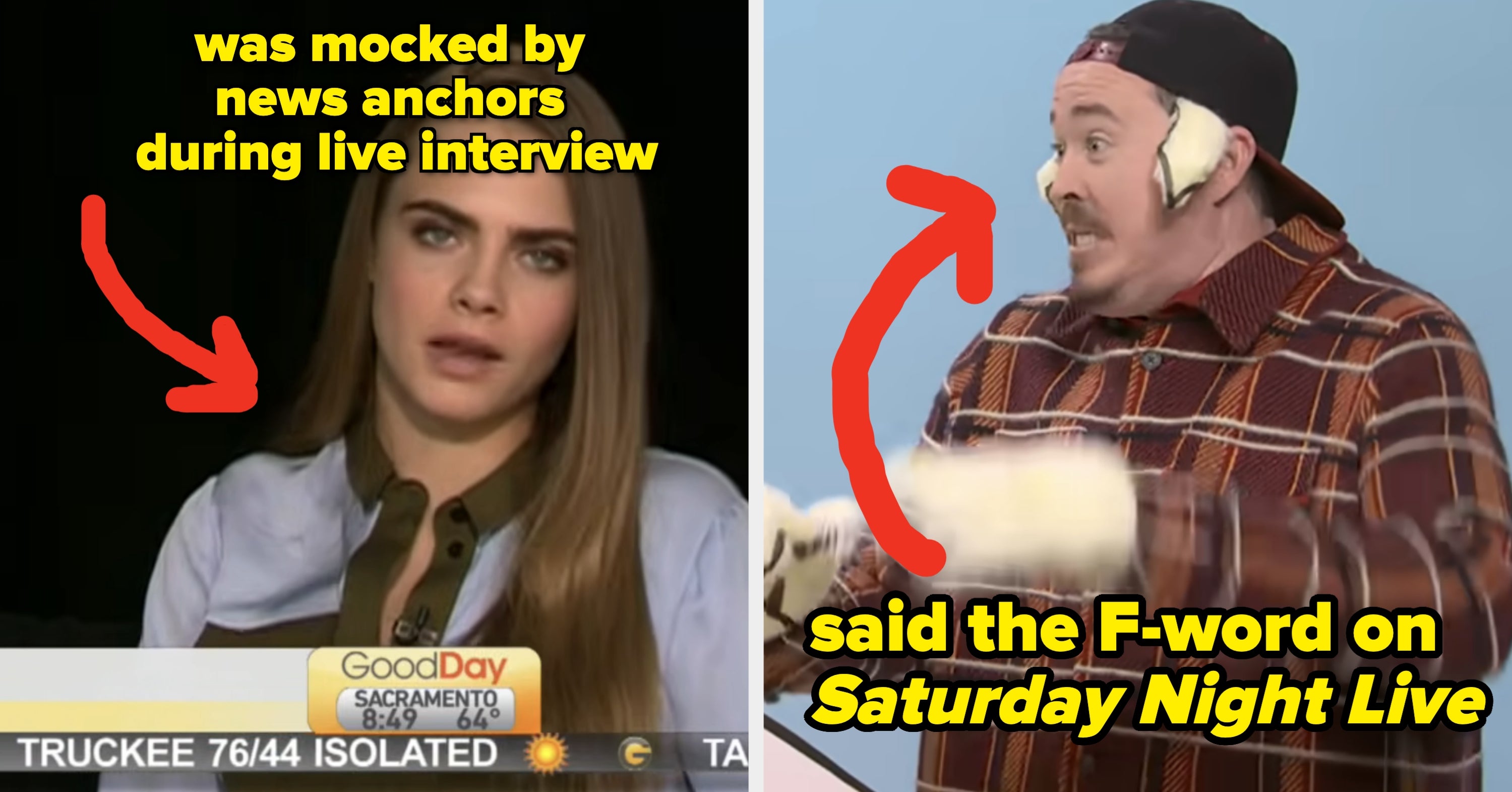 22 Extremely Shocking Live TV Moments That Were Totally And Completely Unplanned