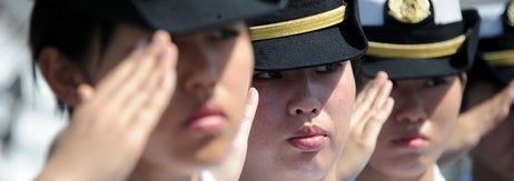 海上自衛隊練習艦隊（AFP＝時事）