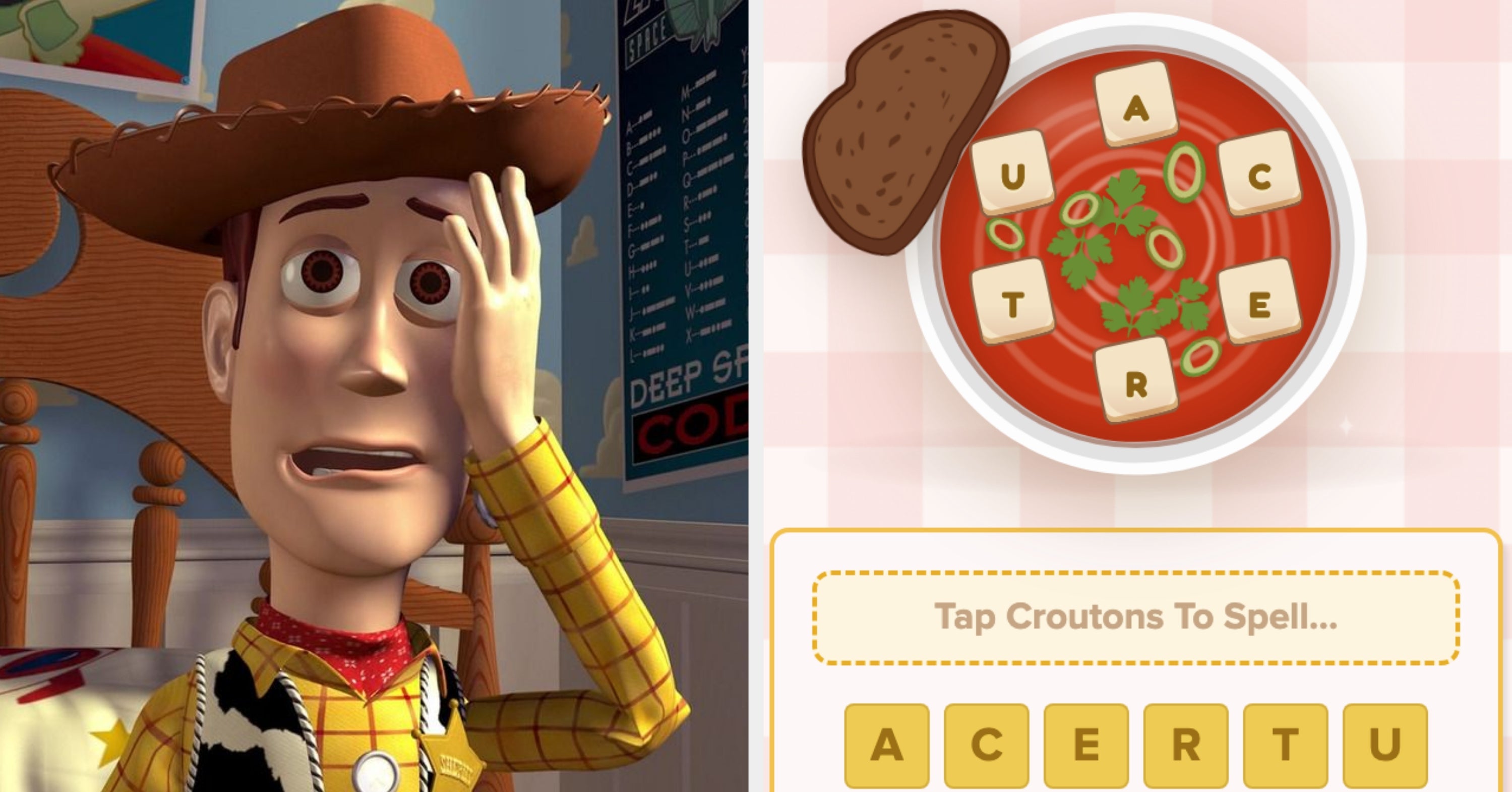 The Soup Of The Day Is "ACERTU" — How Many Words (Out Of 63) Can You Unscramble?