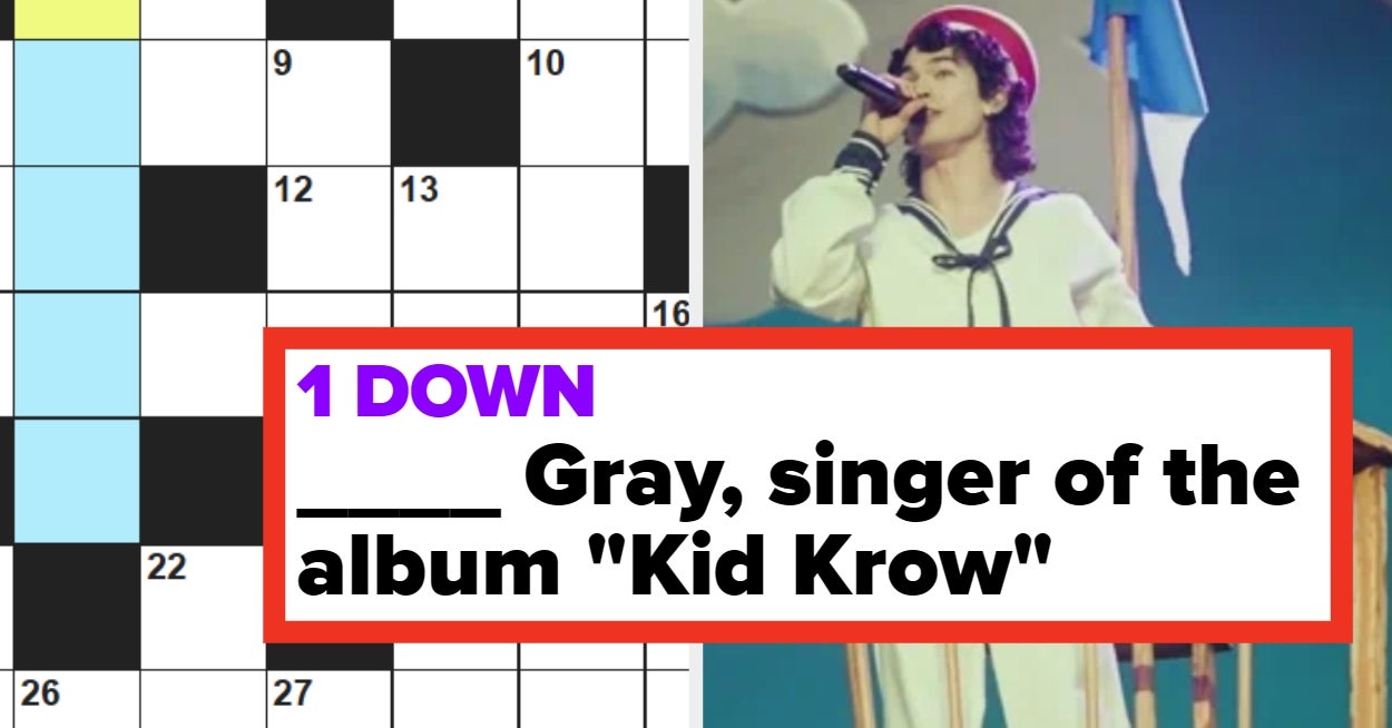 If Your Fall Personality Is Sad Girl Playlists And Rewatching Teen Rom-Coms, This Pop Culture Crossword Is For You