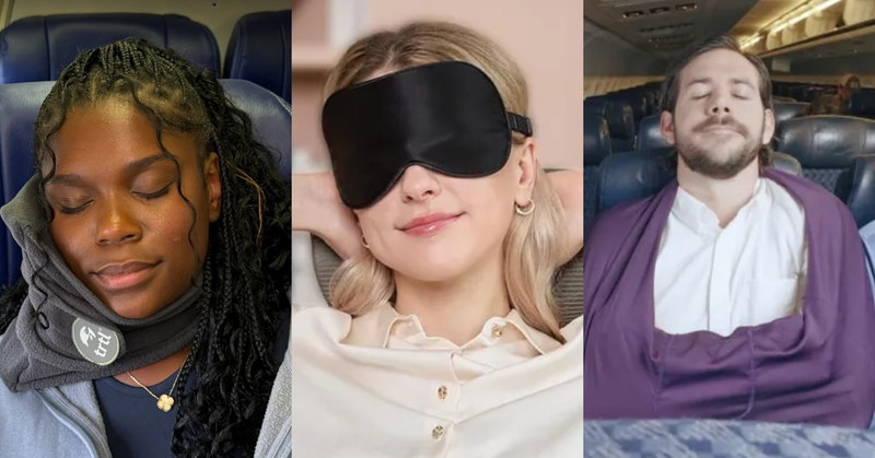 People Told Us The Helpful, Non-Drug Solutions That Help Them Sleep On Planes