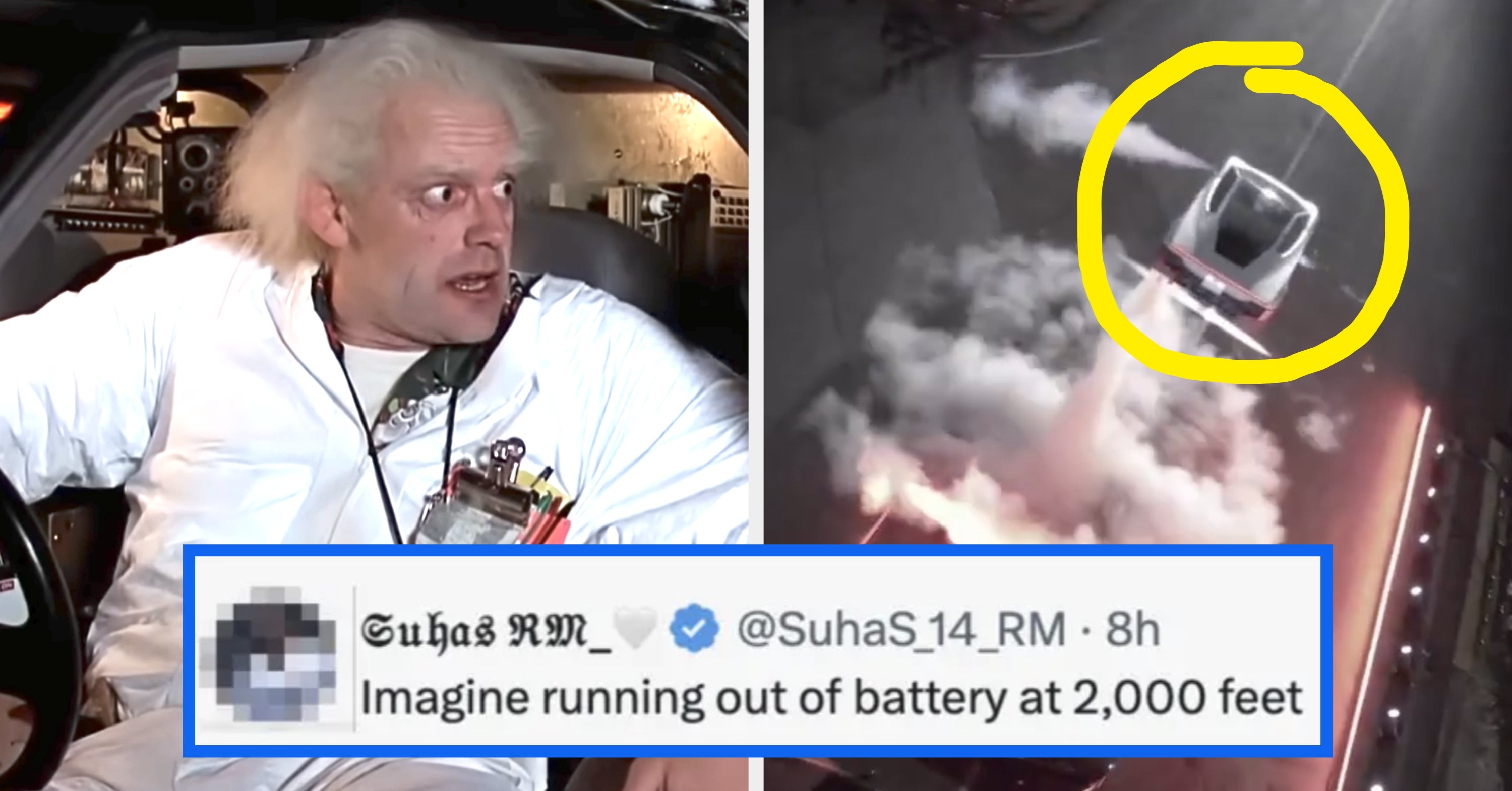 Elon Musks fliegendes Auto schockiert das Internet
