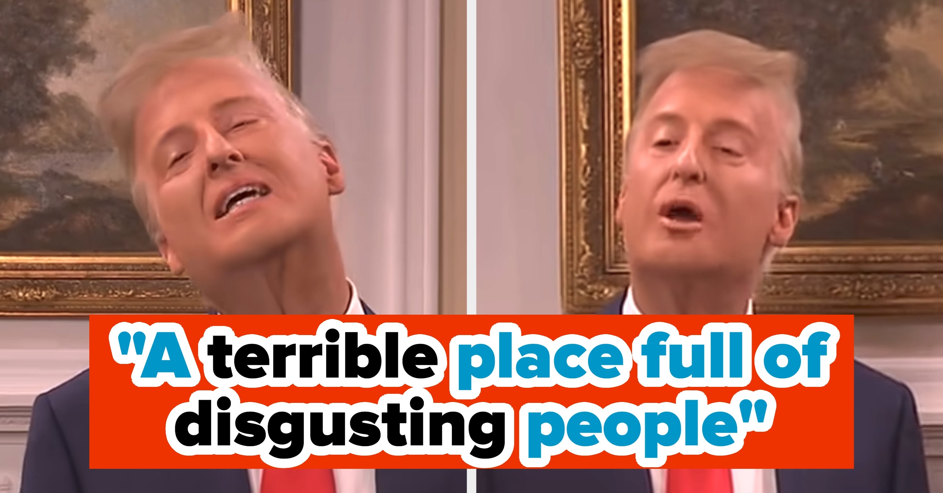 "Donald Trump" Crashed "SNL UK," And Things Quickly Went Off The Rails