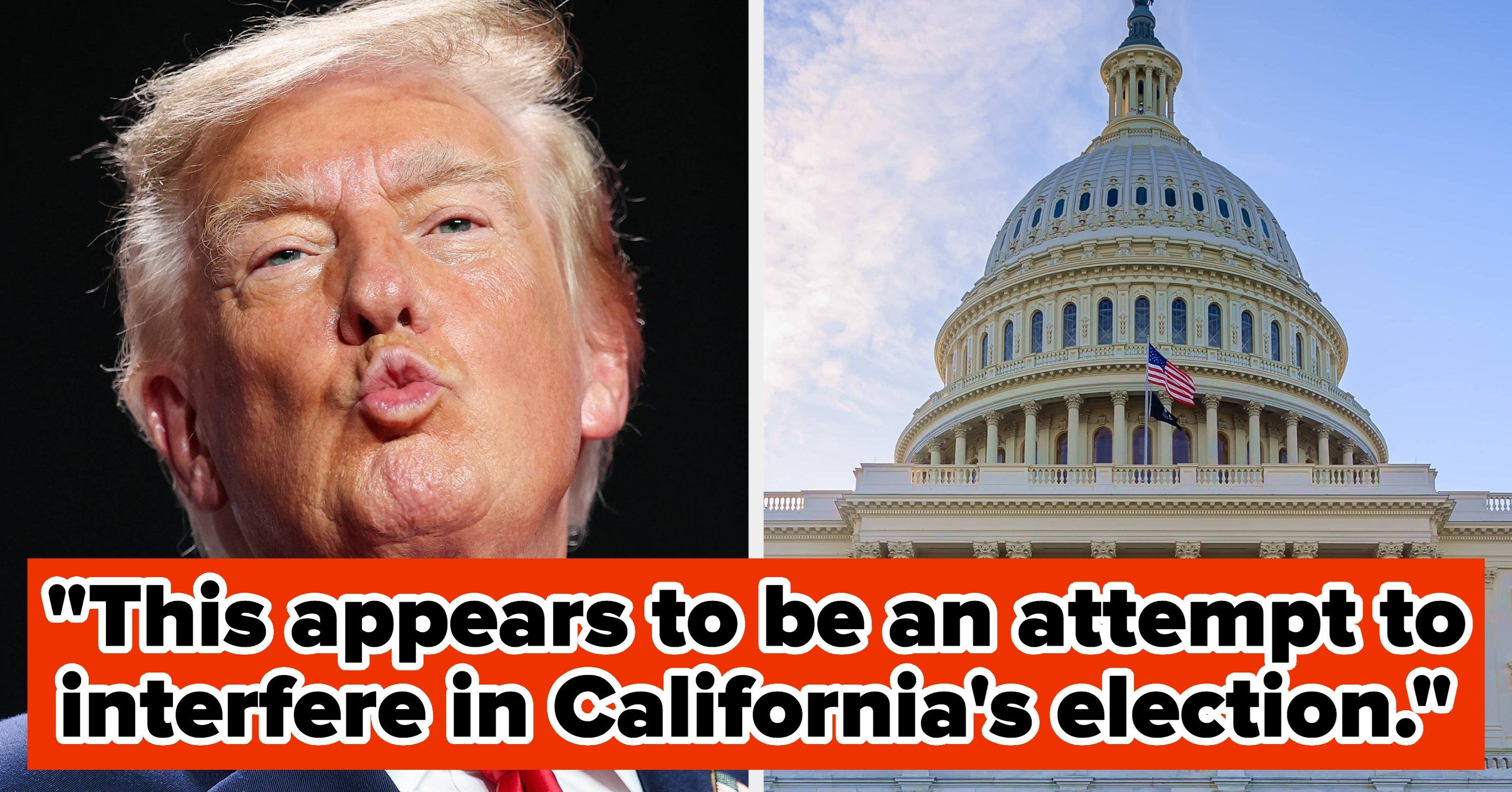 Donald Trump And His Administration Are Going To Have To Realize They Actually Can't Interfere With This Election, And It's Embarrassing To Watch
