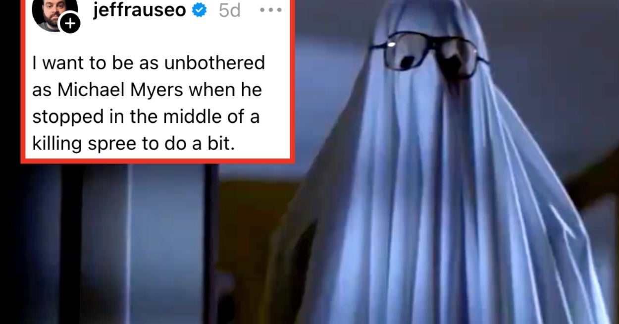 "Are There Other Poses For Scarecrows Or Is It Just The One Where He Died For Our Sins?": Just 31 Posts About Halloween That Are, Like, Reallllllly Funny