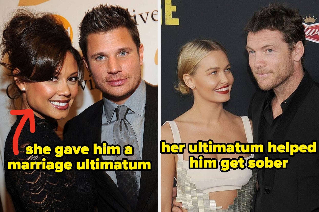 Vanessa Lachey gave Nick a marriage ultimatum, and Lara Worthington's ultimatum helped Sam get sober