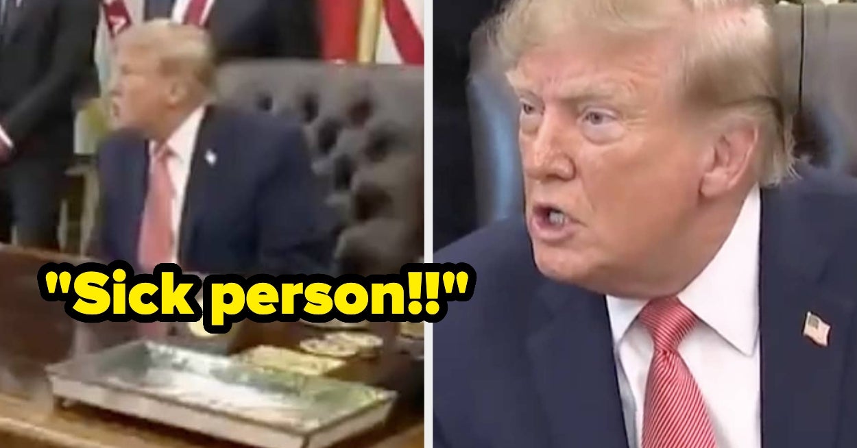 Trump Asked A Reporter If He Was "Sick," And I Can't Stop Laughing At How The Reporter Responded