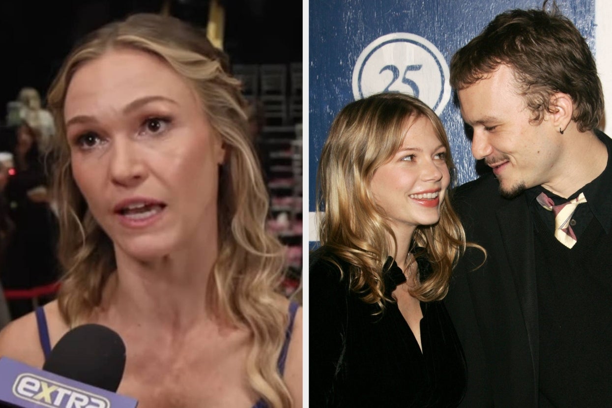 Julia Stiles Consulted Michelle Williams Before Heath Ledger Tribute