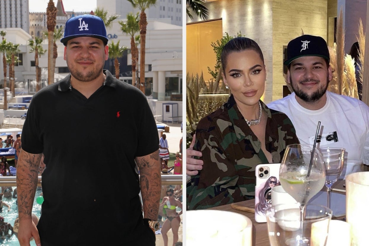 Rob Kardashian's Rare Appearance At Kim Kardashian's Birthday