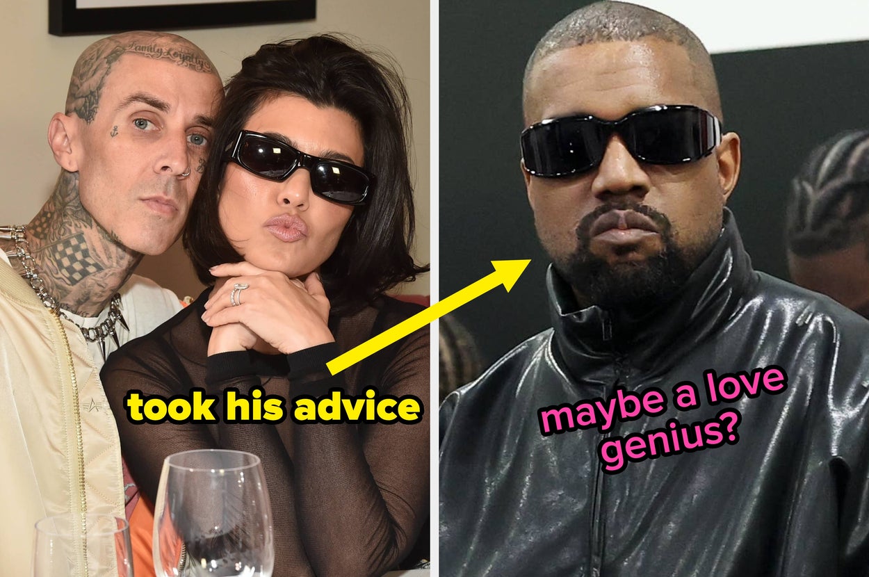 Kourtney Kardashian Just Revealed The Dating Advice Kanye West Gave Her Before Travis — And The Phrasing Has People Reading Between Every Line