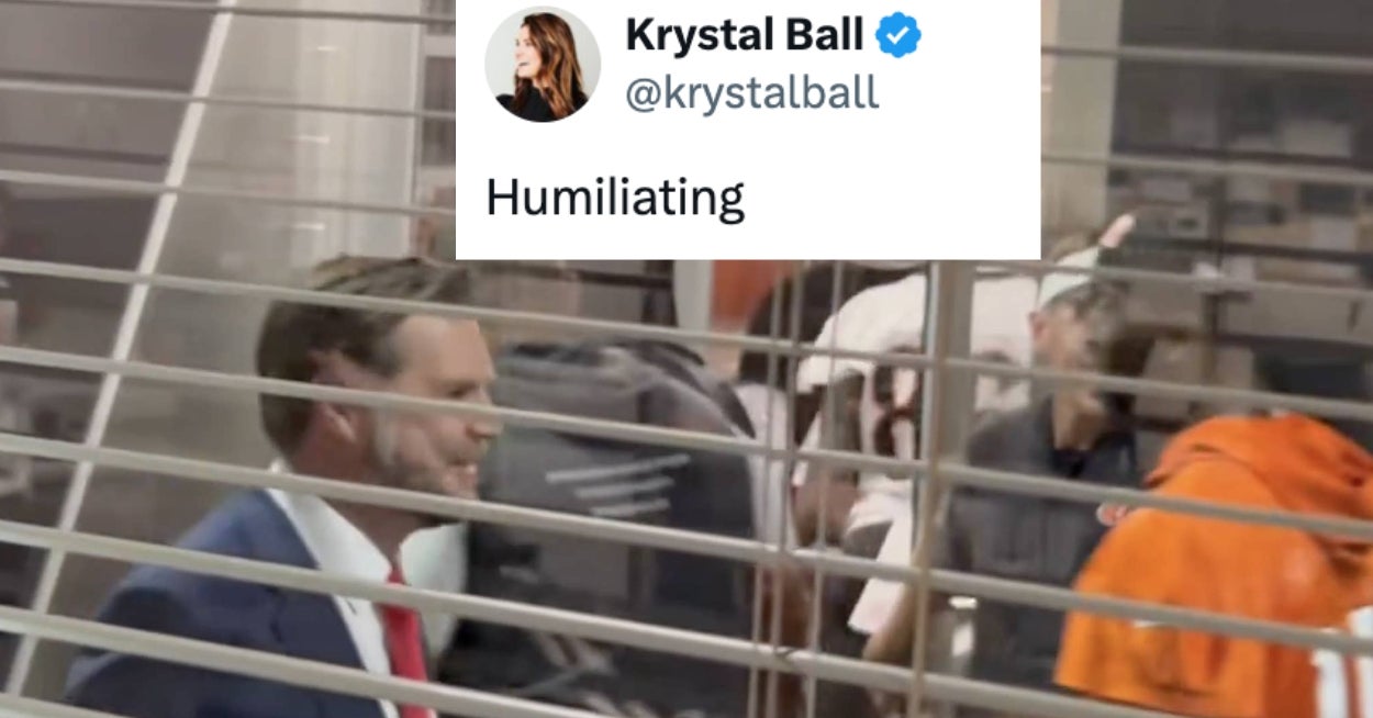 "This JD Vance Humiliation Video Is Like A Balm For The Soul": The Internet Is LOLing Over This Awkward NFL Moment