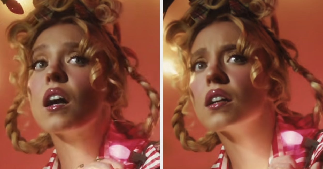 The Internet Is Brutally Roasting Sydney Sweeney After She Dressed Up As A Child Character In Her Latest Holiday-Themed Lingerie Ad