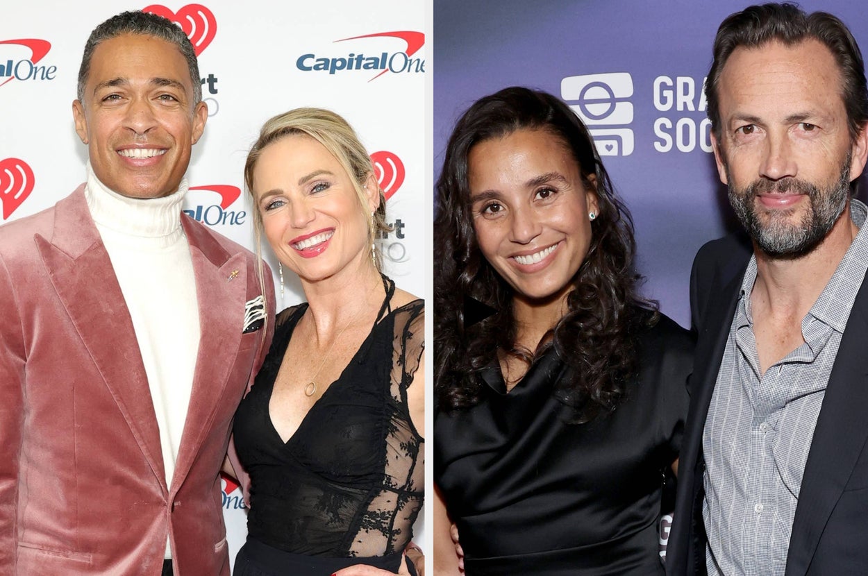 Amy Robach And T.J. Holmes Got Married After Their "GMA" Cheating Scandal, And Now Their Exes Have Announced They're Engaged To Each Other