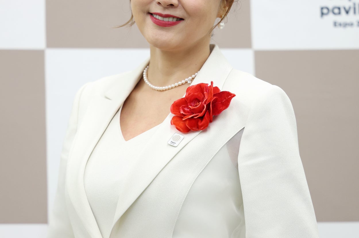 藤原紀香さん（時事）